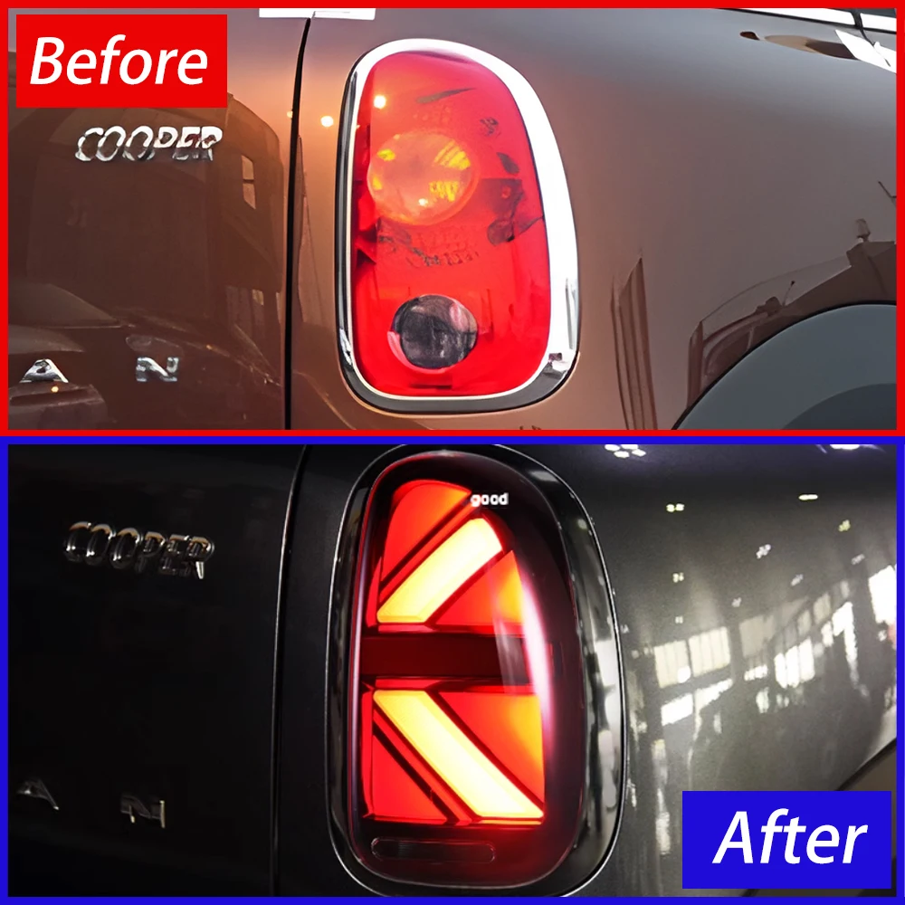 Auto Rear Back Lamps Assembly For 2011-2016 Mini Countryman R60 LED Car Taillights Upgrade Flag Streamer Tail Lights Accessories