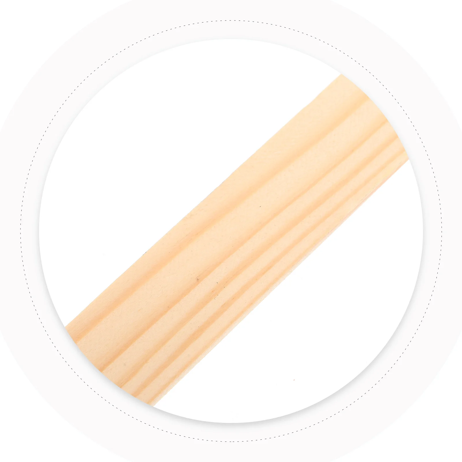 20Pcs Wooden Straight Rulers Precision Measurement Lightweight Portable for Students Artists Engineers Drawing