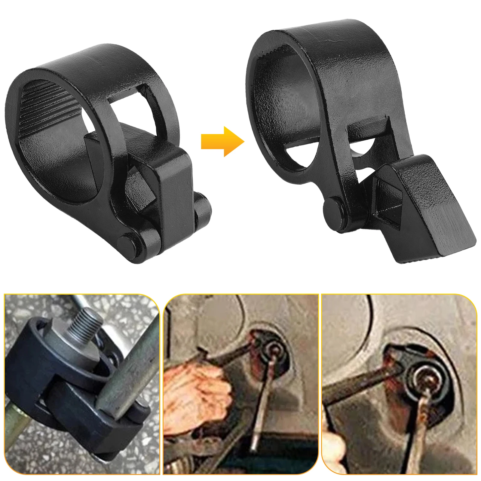 

Universal car Inner Tie Rod Wrench Directional Ball Screw Disassembly Tool For 27-42Mm Ball Head Push-Off Disassembly Accessory