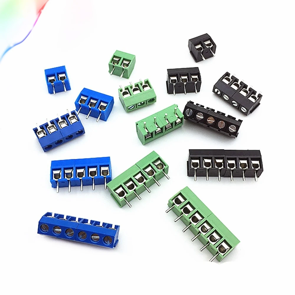 10 PCS KF301- 2P screw 5.0mm terminal block 2 Pin 3 Pin pcb terminal block Connector