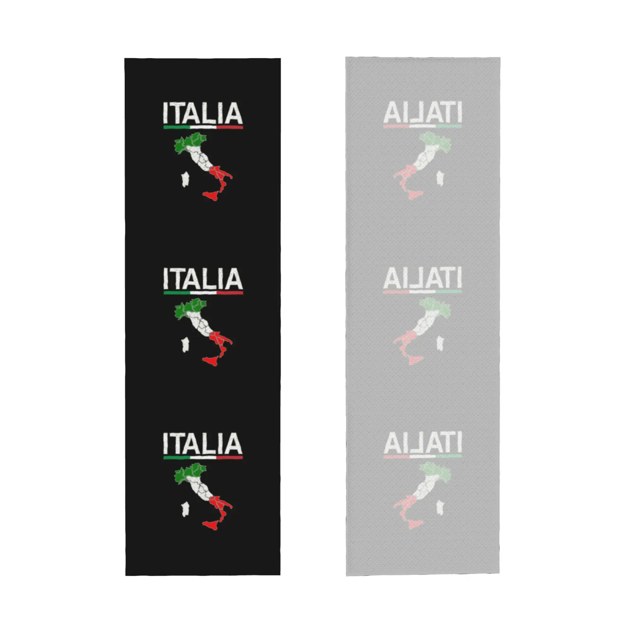 Italy Flag Italian Map Towel Quick Dry Patriotic Pride Super Soft  Fitness and Outdoor Activities Towels