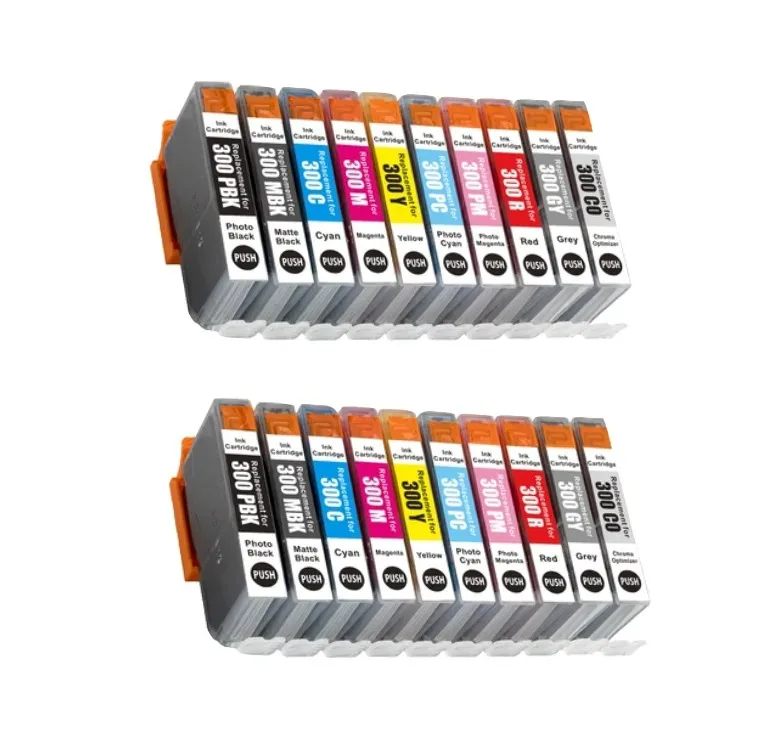 NEW PFI300 PFI-300 PFI 300 Premium Compatible Color Inkjet Ink Cartridge for Canon PFI300 Ink cartridge