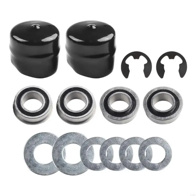 

X6HF Comprehensive Front Wheel Bearing Hubcap Retaining Washers for Lawn Mowers Enhancing Durability 91334 5920H 9040HR 9040N