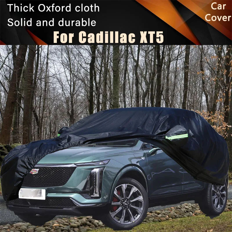 

For Cadillac XT5 Car Full Outer Covers Outdoor Waterproof Dustproof Sun Rain Snow Protection Exterior Car Accessories