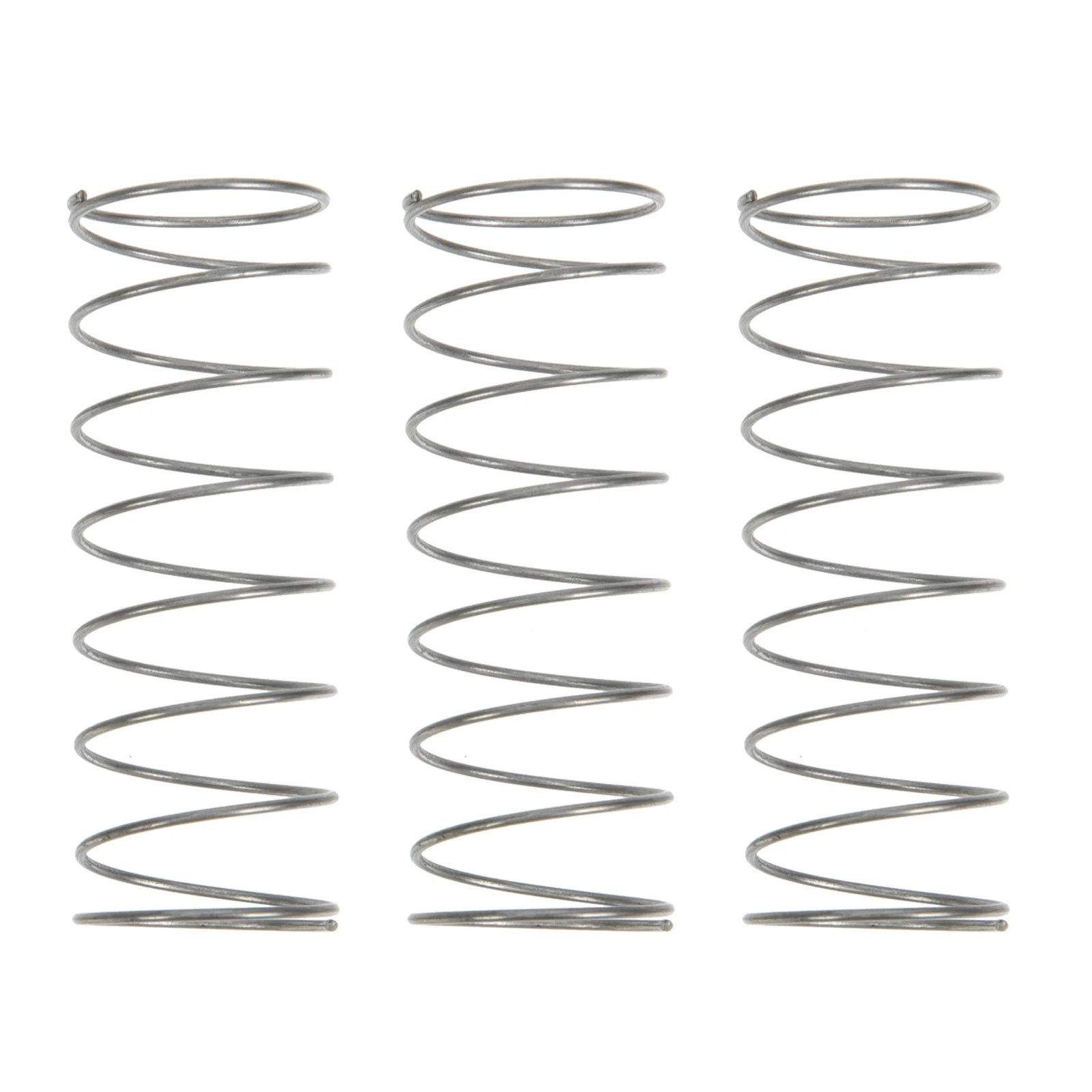 Resortes de botón de acero inoxidable, repuesto duradero para válvulas de pistón, piezas de trompeta, reemplazos de botones de trompeta, 3 uds.