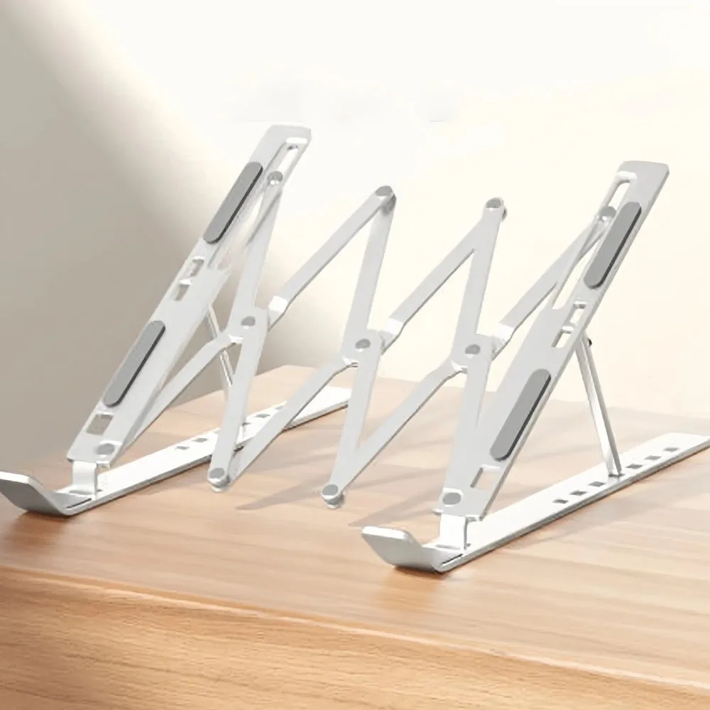 

Adjustable Laptop Holder Stand Portable Lifting Laptop Cooling Bracket Foldable Non-slip Notebook Support Base Tablet/Laptop