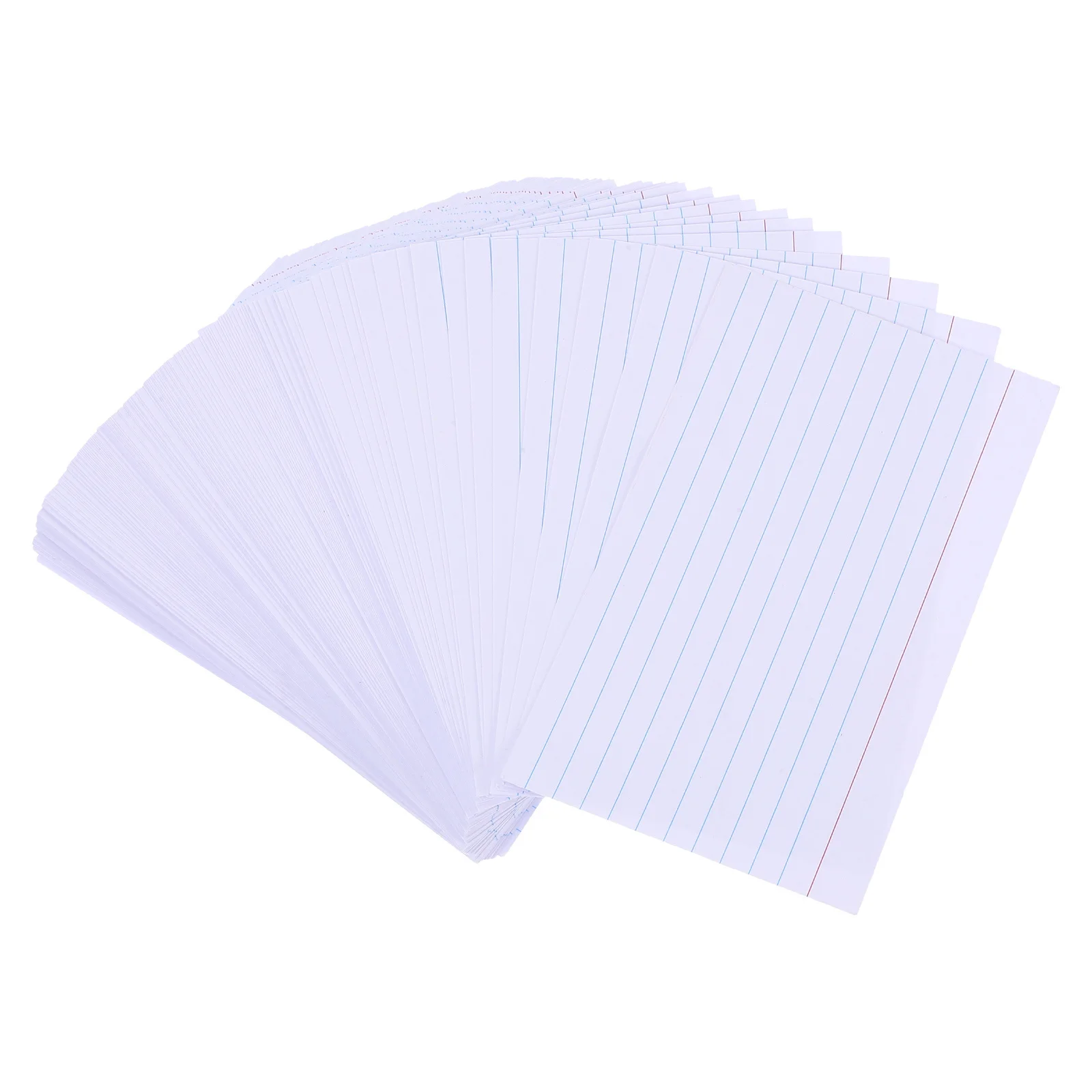 200개 줄노트형 학습용 인덱스 카드 휴대용 미국식 시험 준비용 어휘 작성 학습 자료