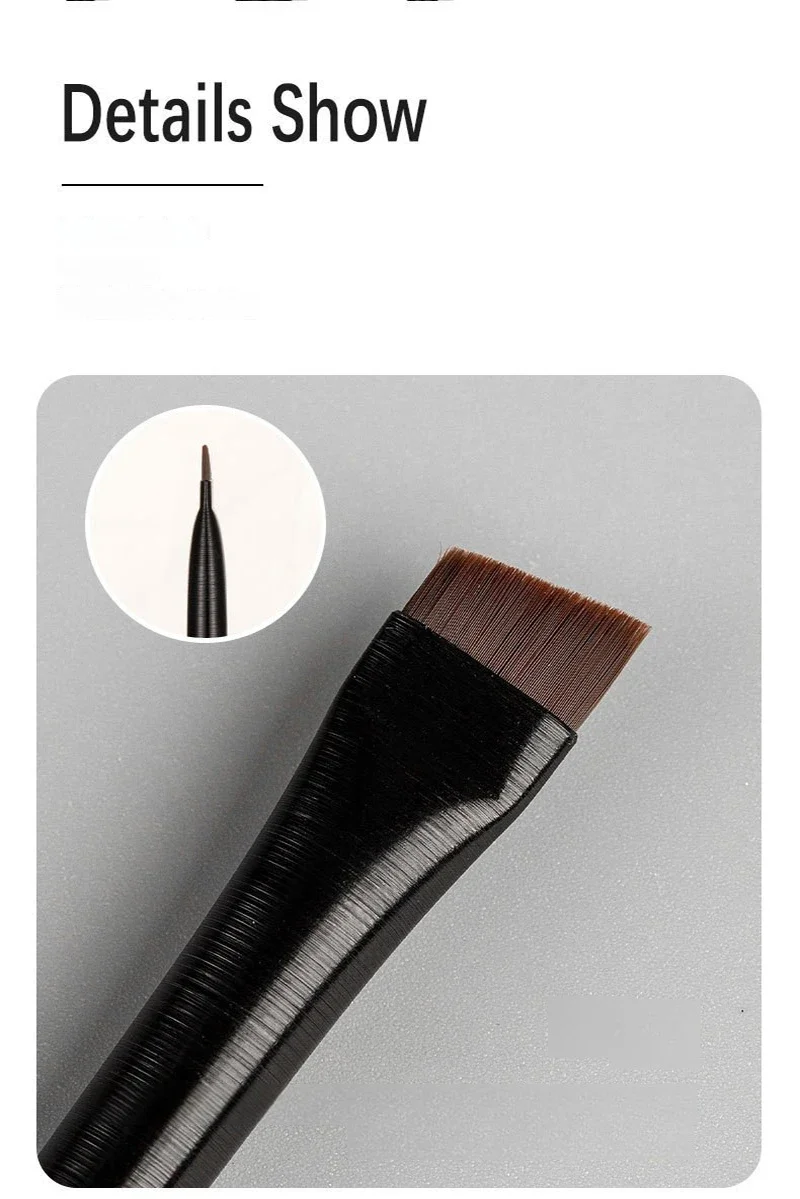 Blade Eyeliner Brush A102 Flat Head Oblique Eyebrow Brush Eye Aegyo sal Eyebrow Powder Concealer Makeup Brush