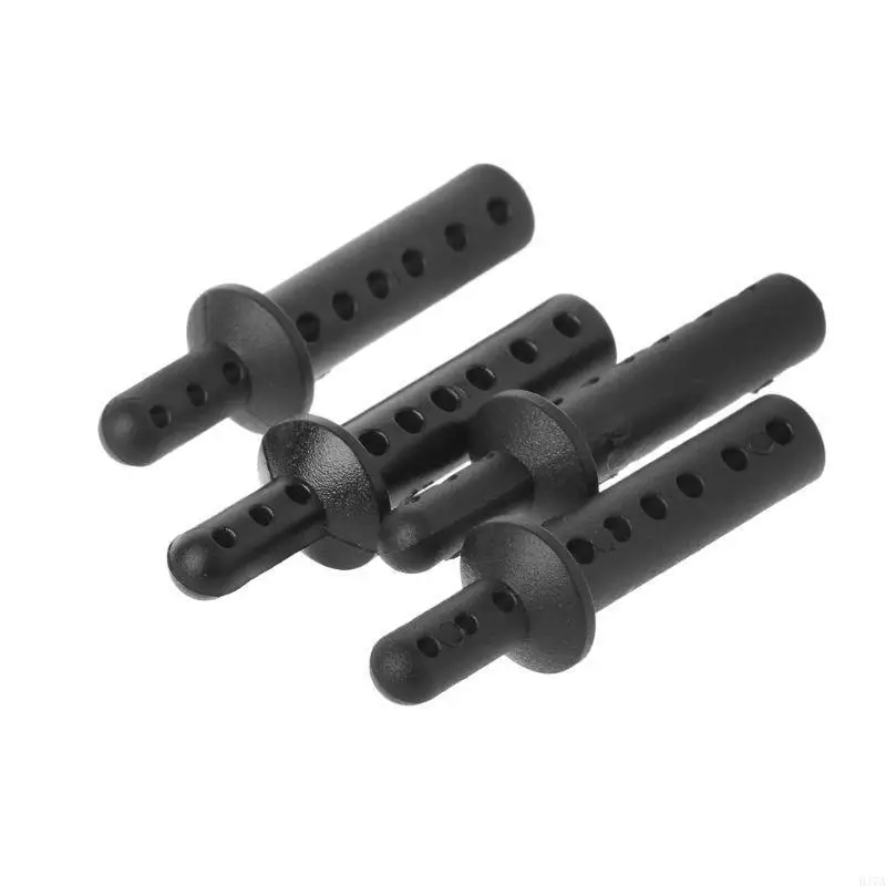 H37A 4pcs 플라스틱 RC 1:10 바디 포스트 마운트 HSP 94108 94111 94188 자동차 예비 부품