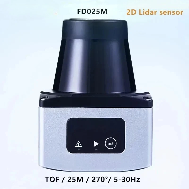 Suitable for surveying and AGV obstacle avoidance anti glare FD025M LiDAR 25m5-30Hz industrial grade 2D LiDAR sensor