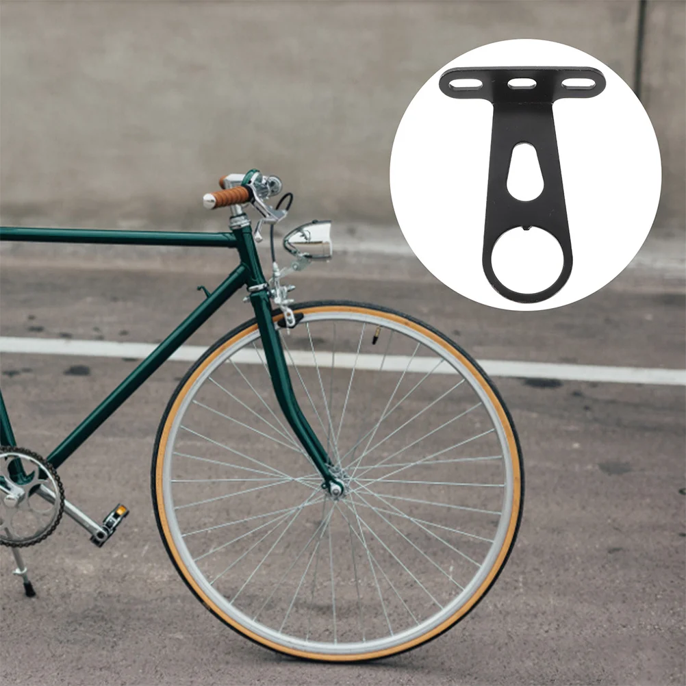 

2Pcs Bike Front Fork Light Mount Brackets Stylish Bicycle Holder for Mountain Electric Bike Enhanced Illumination Fixing