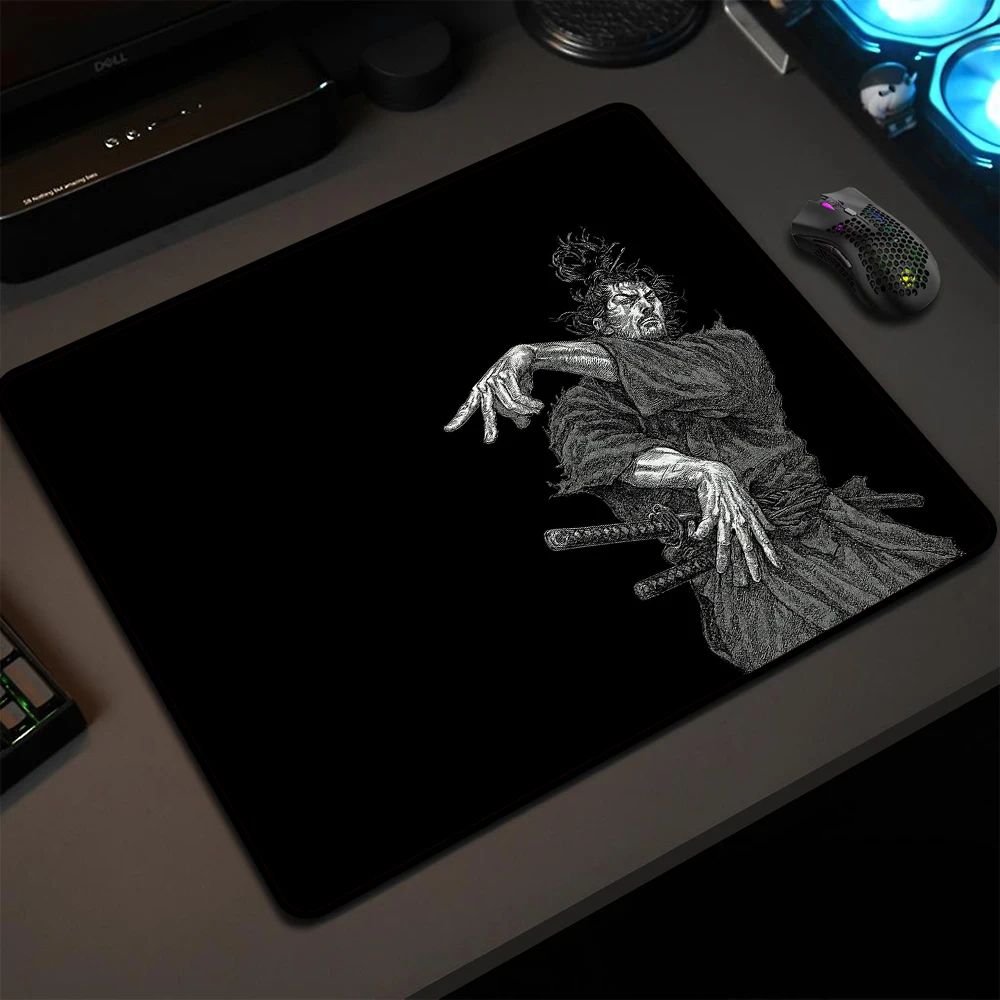 

Игровой коврик для мыши Vagabond Miyamoto Musashi, игровой профессиональный самурайский резиновый коврик для киберспорта, водонепроницаемый коврик для мыши с поверхностью