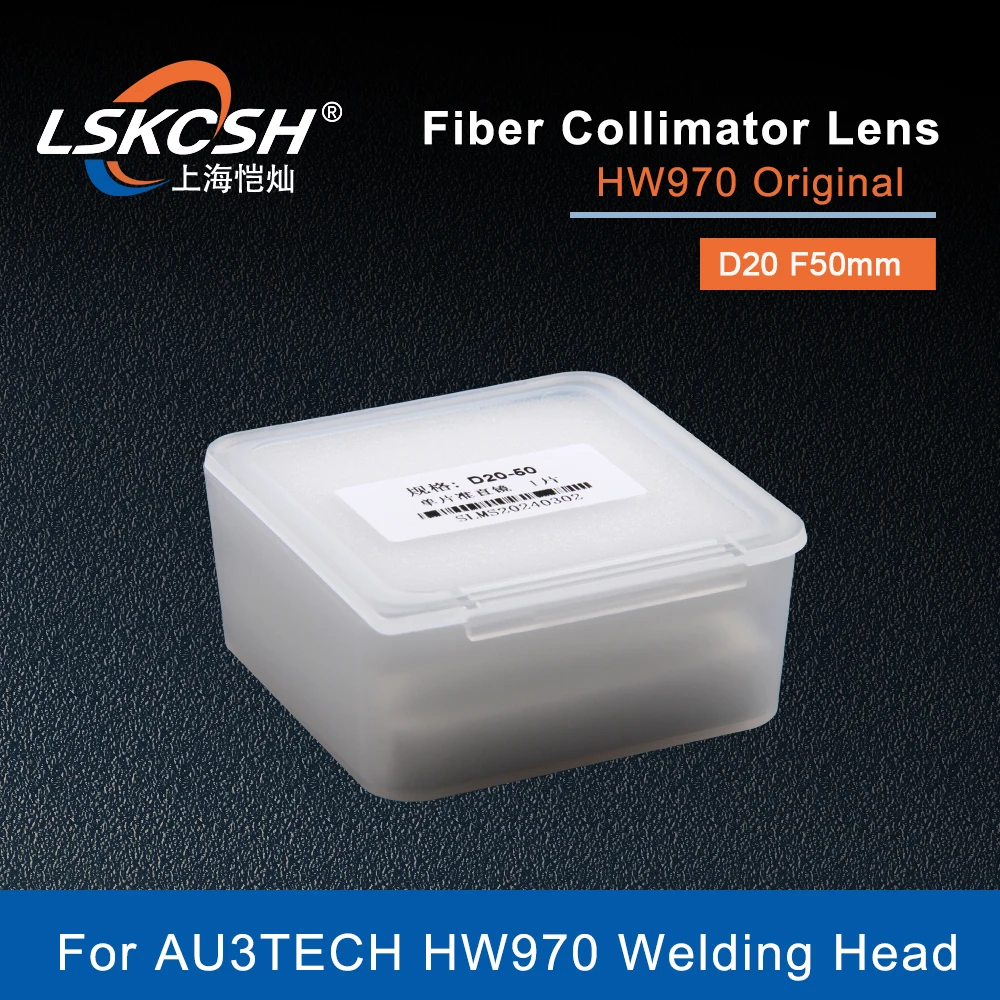 Lskcsh Laser Soldagem Cabeça Focando Lens Colimador Lens Fibra Laser Soldagem Gun Hw970 D20 F50 120 150 mm