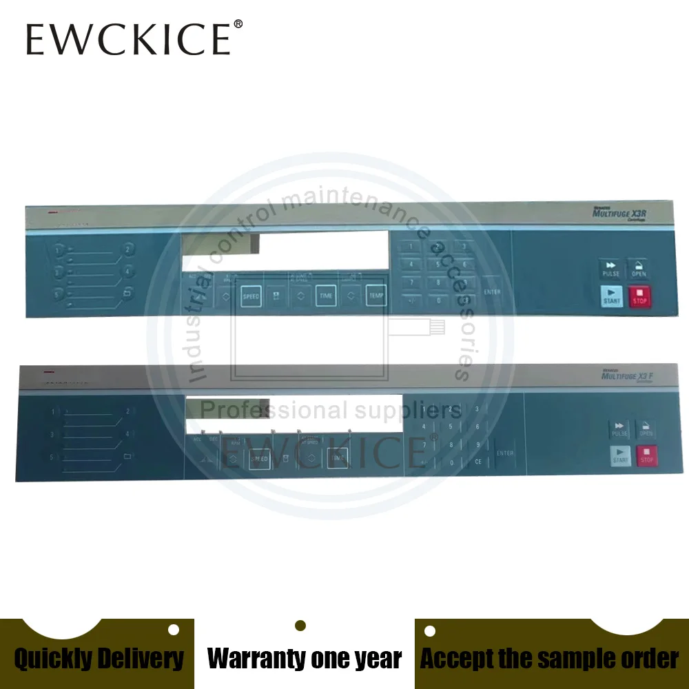 NEW MULTIFUGE X3F X3R HMI PLC Membrane Switch keypad keyboard Industrial control maintenance accessories