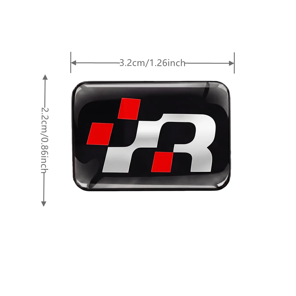 Set of 2 Racing Car Stickers, Automotive Badges, And Decals Suitable for All Vehicle Motorcycle helmet  Additions