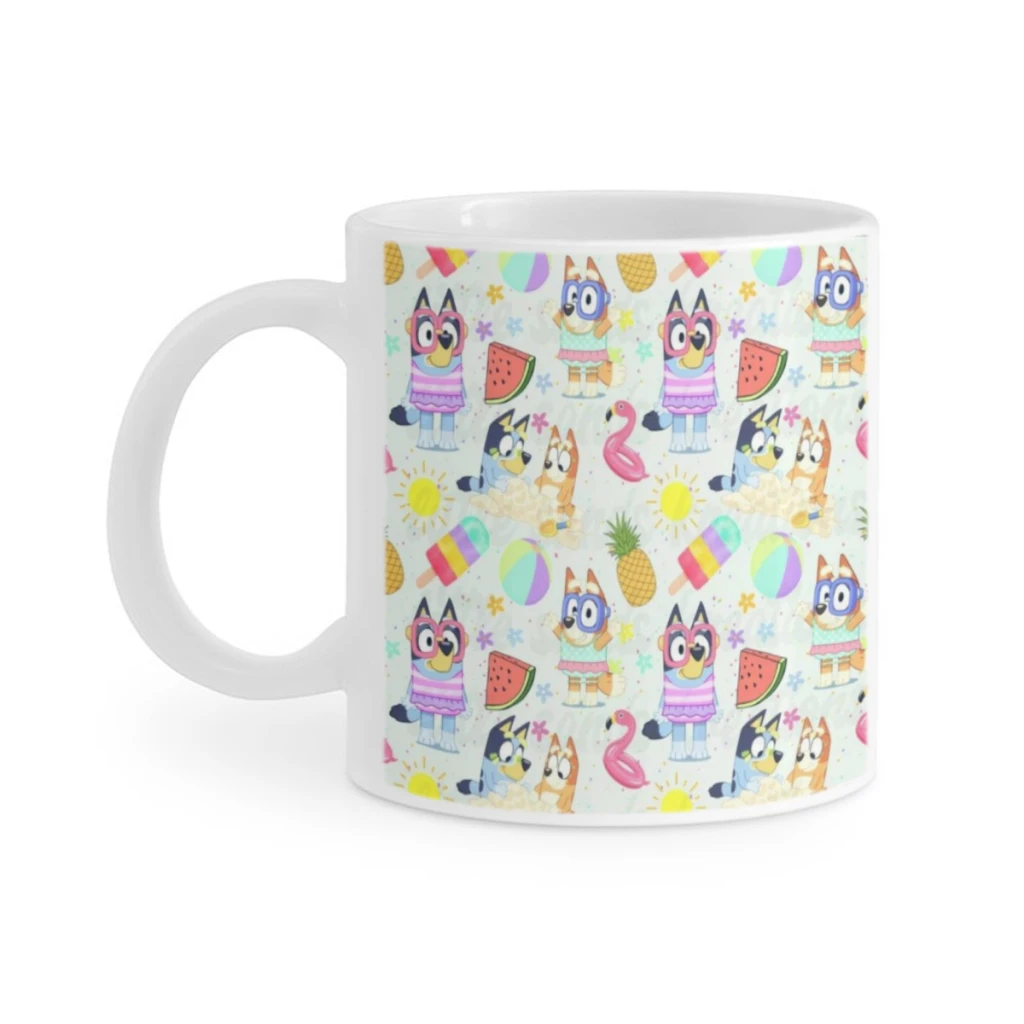 Taza de café bonita con perro Bule-y de dibujos animados de 11oz, taza de té, regalos de cumpleaños divertidos para mujeres y hombres, Taza de cerámica, 1 ud.