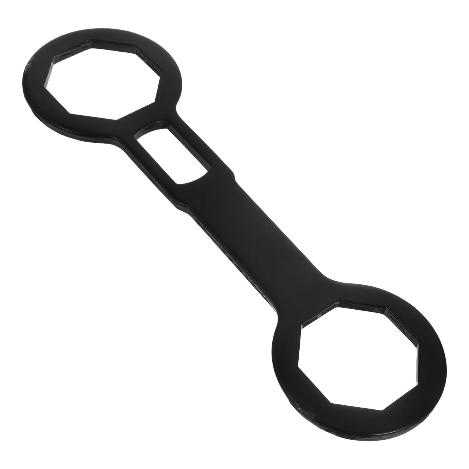 

Motorcycle Shock Absorber Spanner 46mm 50mm Durable Steel Construction Singlehole Design Smooth Surface Finish Fork Cap Wrench
