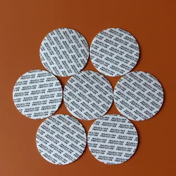 500Pcs 20mm-101mm Self-adhesive Foam Pressure Sensitive Seal Cap Lining Tamper Resistant Seals Liner For Cosmetic Jar Bottle Pot