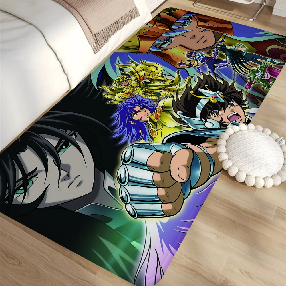 

Saint S-Seiya Door Mat Washable Non-Slip Living Room Sofa Chairs Area Mat Kitchen Bedside Area Rugs