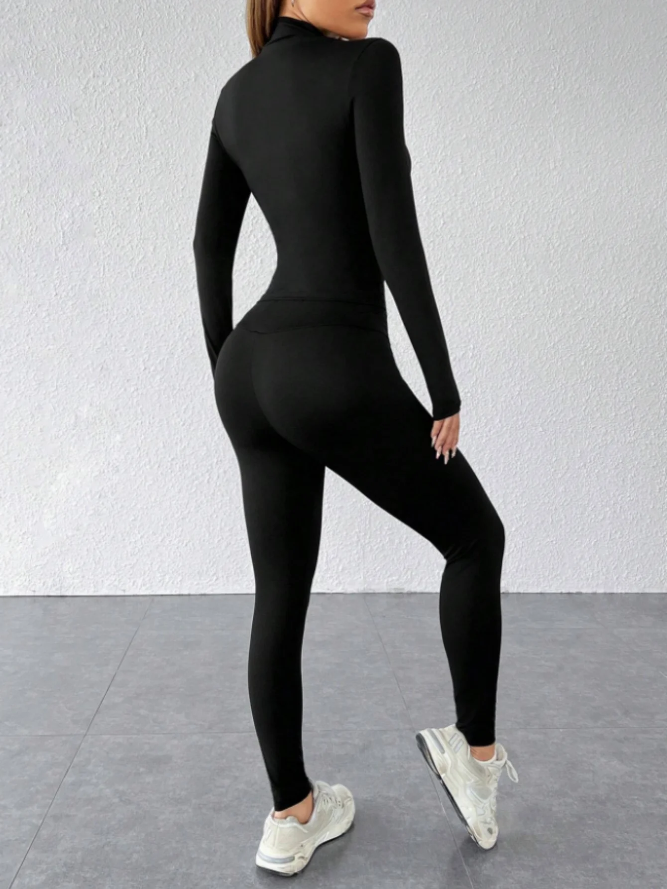 Nieuwe professionele yoga-jas voor dames, buiten hardlopen, pilates, afslankende fitnesstop met lange mouwen voor fietsen en gymnastiek