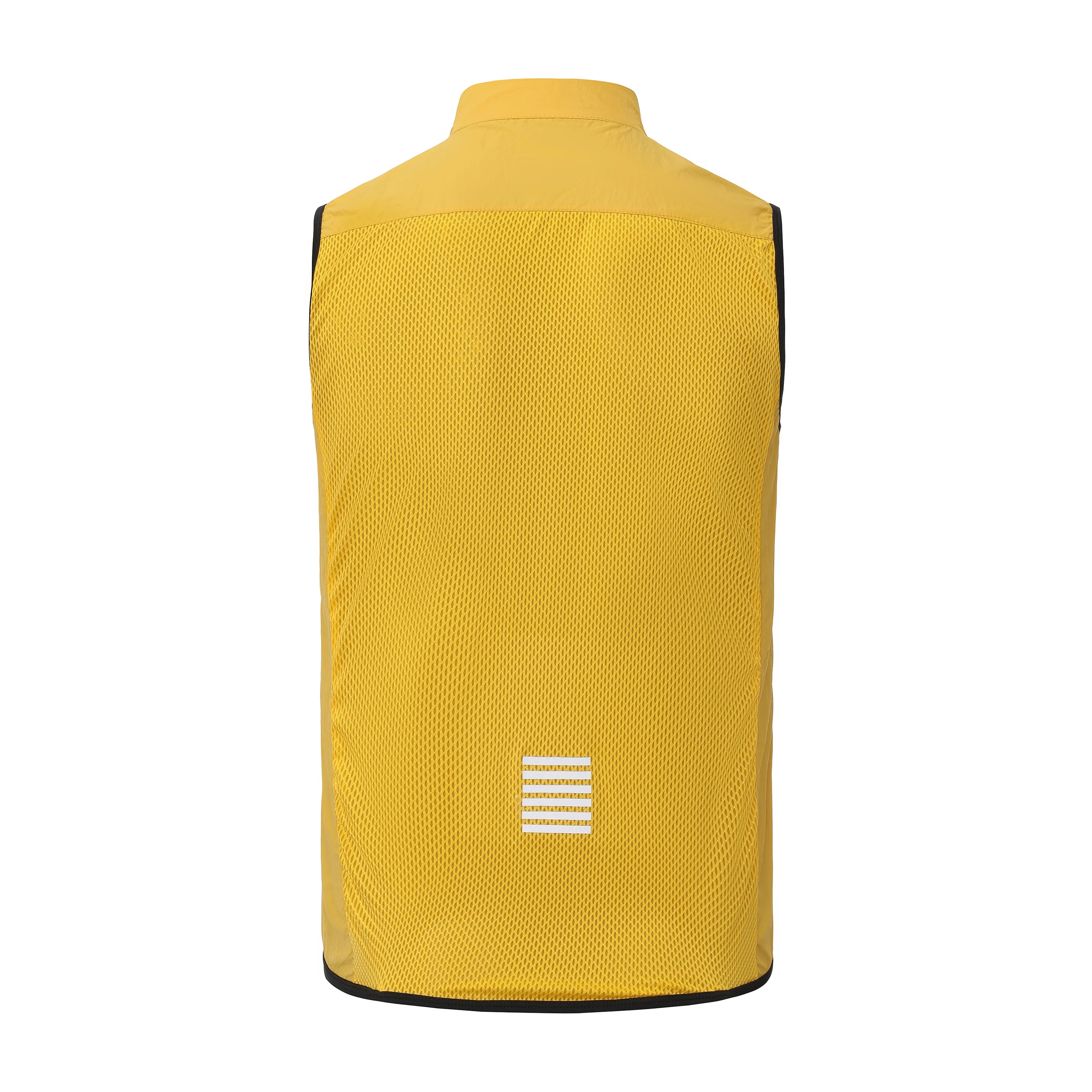 2024 All New Cycling Classic Lightweight Windproof Vest Cycling Best Men\'s Wind Gilet New Stretch fabric With Two Way Zipper