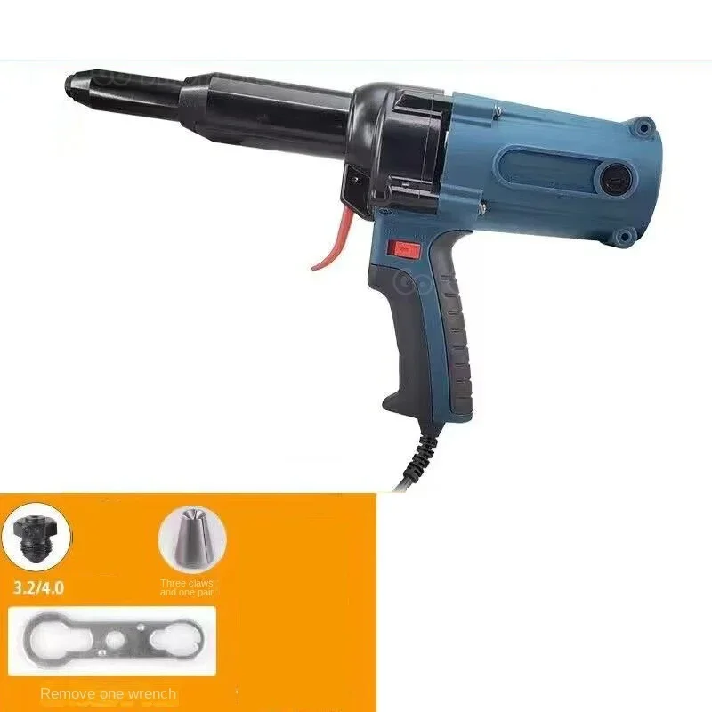 NEW Electric Rivet Gun Tac500 Electric Nailer 220V Electric Riveter Furniture Nailer 400W for 3.2-5.0Mm Rivets