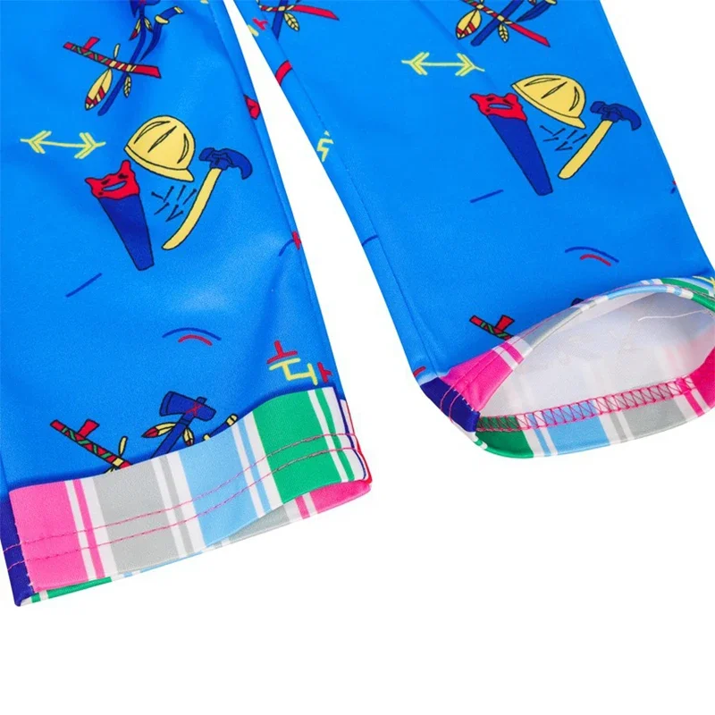 فيلم الرعب تشاكي نفس النمط مجموعات للأطفال حفلة عيد الميلاد البدلة أعلى + حللا 2 قطعة ملابس الصبي كرنفال فستان عيد ميلاد