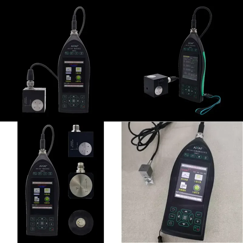 4 Channel Vibration Analyzer for AHAI 3401 Portable Industrial Equipment Fault Diagnosis Tool Motor Bearing Testing Device