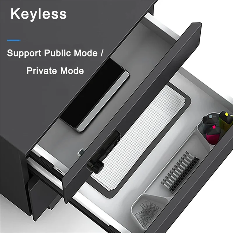 

B24B Smart Password Cabinet Drawer Switch Password Lock Suitable Forfiling Cabinets Suitable Forbathrooms