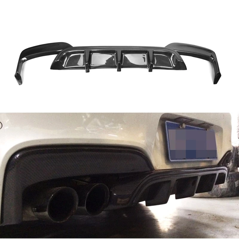 

F06 F13 M6 Carbon Fiber Rear Diffuser for BMW F06 F12 F13 640i 650i M-tech M-Sport & M6 Bumper 2012 - 2016