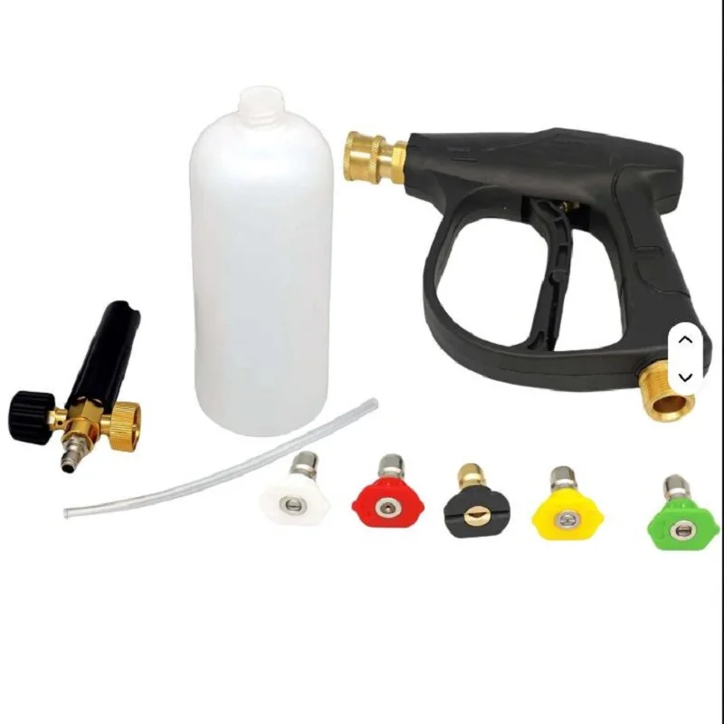 Car Washer High Pressure Wash Gun Foam Jet Bottle Adjustable Snow Foam Lance with Nozzle for Home Vehicle Washing view 5