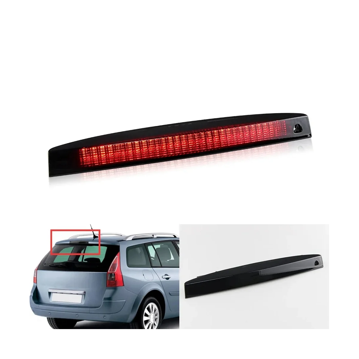 8200175538 High Mounted Brake Light Third Brake Light Automotive for Renault Megane Renault Megane MK II 2003-2008