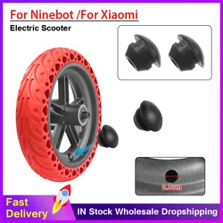 Solid Tire Wheel Hub Cap Plugs Rubber  for Xiaomi M365 Pro 1S Mi3 for Ninebot Max G30 G30D G30LP Electric Scooter Wheel Air Hole