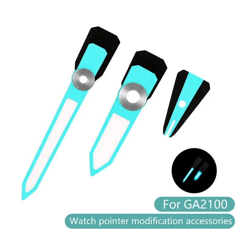 

Для Casioak GA2100 2110 светящийся часовой маркер циферблата указатель шкала кольцо индекс G шок модификация циферблат 2110 аксессуары для часов