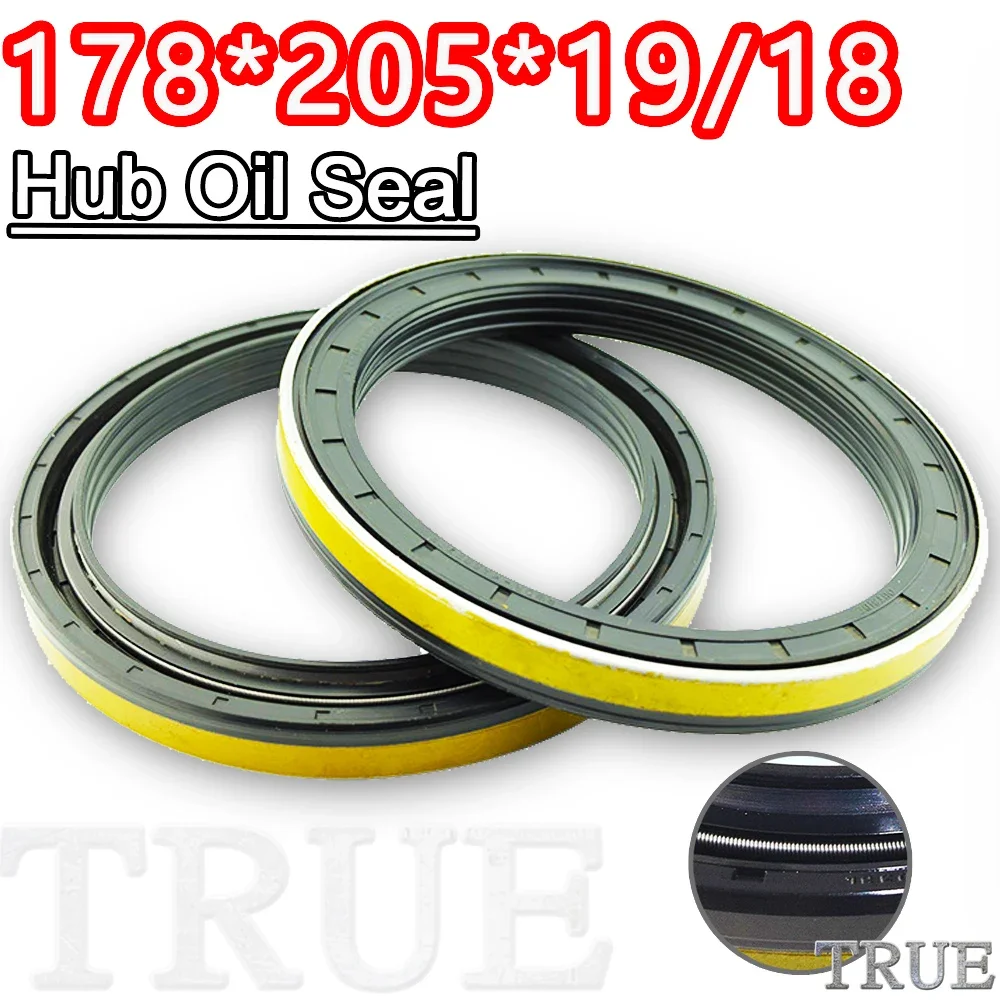 

Hub Oil Seal 178*205*19/18 For Tractor Cat Shaft Cassette Sealing Combined 178X205X19/18 619637 19034568B 19034568 Pressure