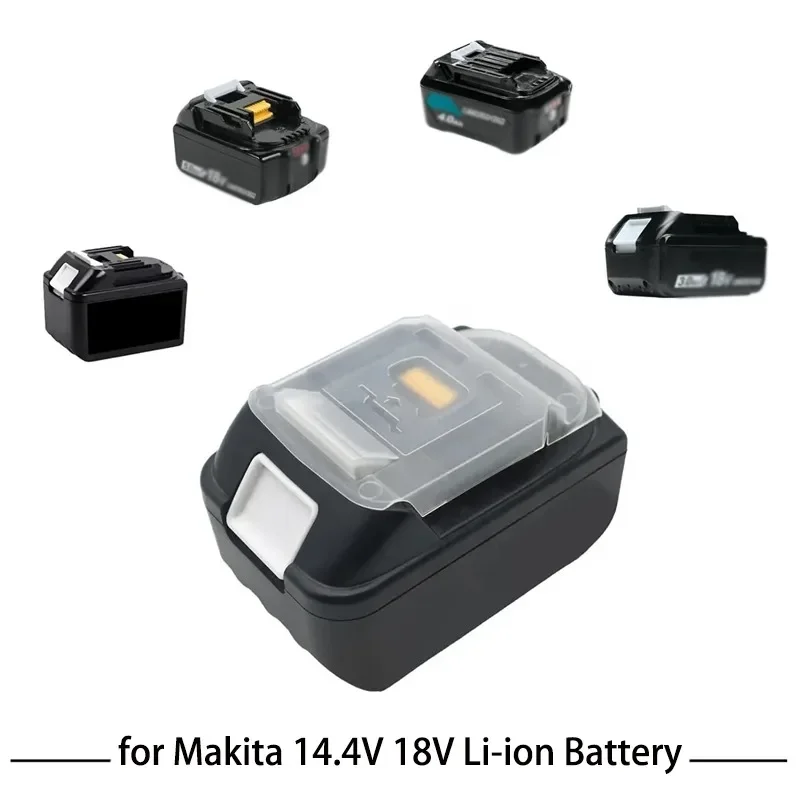 Dust Cover Sheath Shield Case for Makita 14.4V 18V Li-ion Battery Contact Protection Cap Battery Holder for Makita 18V