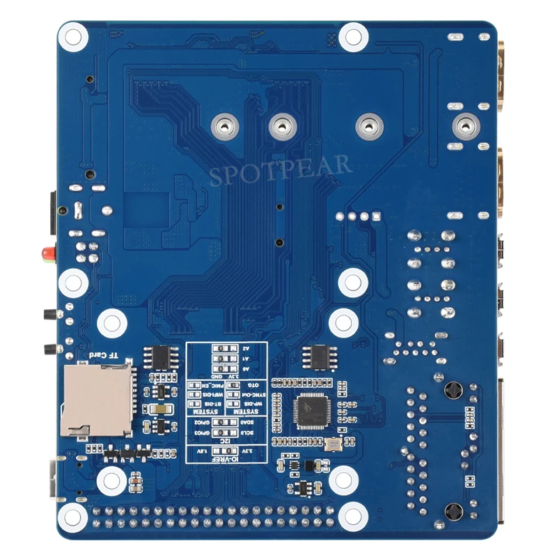 Плата расширения Raspberry Pi CM5 Gigabit/2.5G Dual Ethernet с базой RJ45 GPIO IO