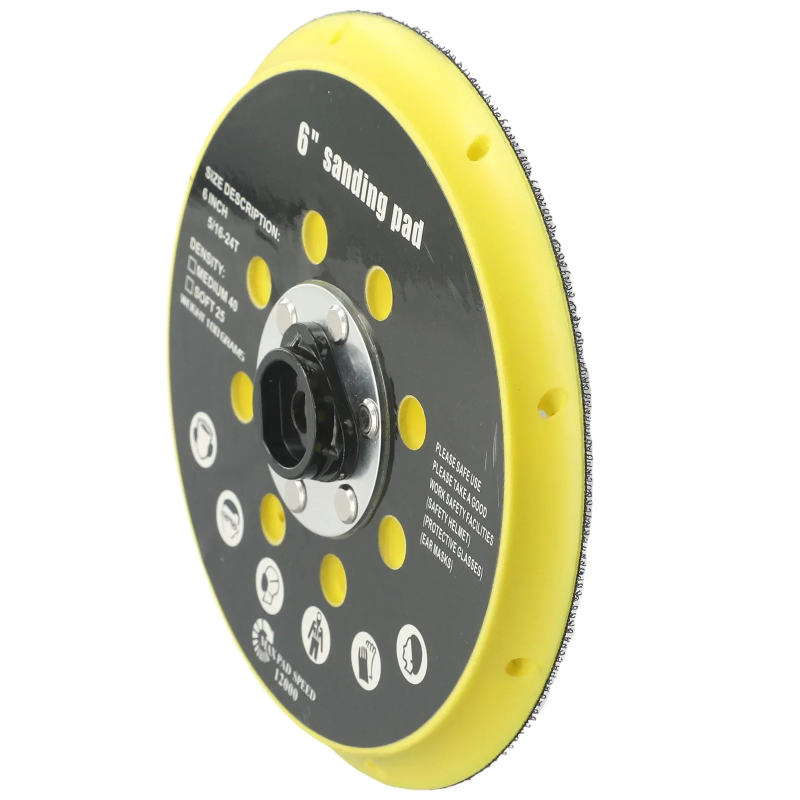 Imagem -06 - Polegada 150 mm Lixadeira Almofada de Apoio 17 Furos para Festool Bo6030 Bo6040 Lixadeira Ferramentas Elétricas Acessórios 6