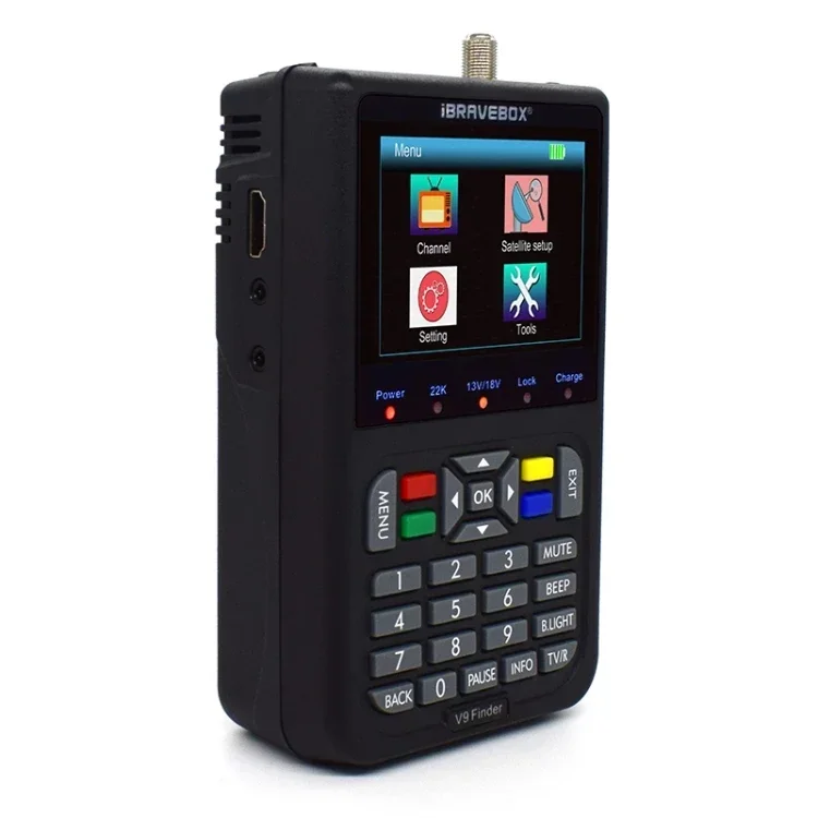 Wholesale iBRAVEBOX V9 Finder Satellite tv receiver Digital Satellite Signal Finder Meter