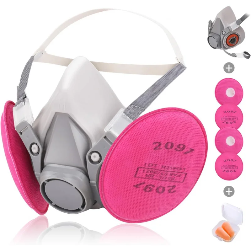 

Респиратор Химический газовый чехол с фильтрами Окраска Пил Сварка Полировка