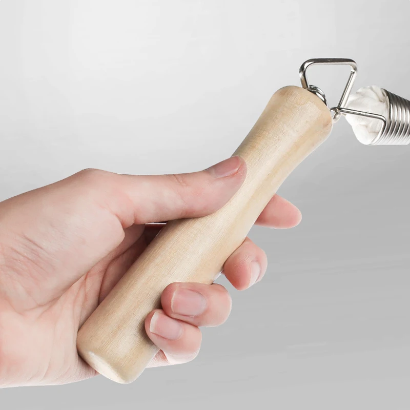Cuerda para saltar con mango de madera – entrenamiento al aire libre - imagen 2