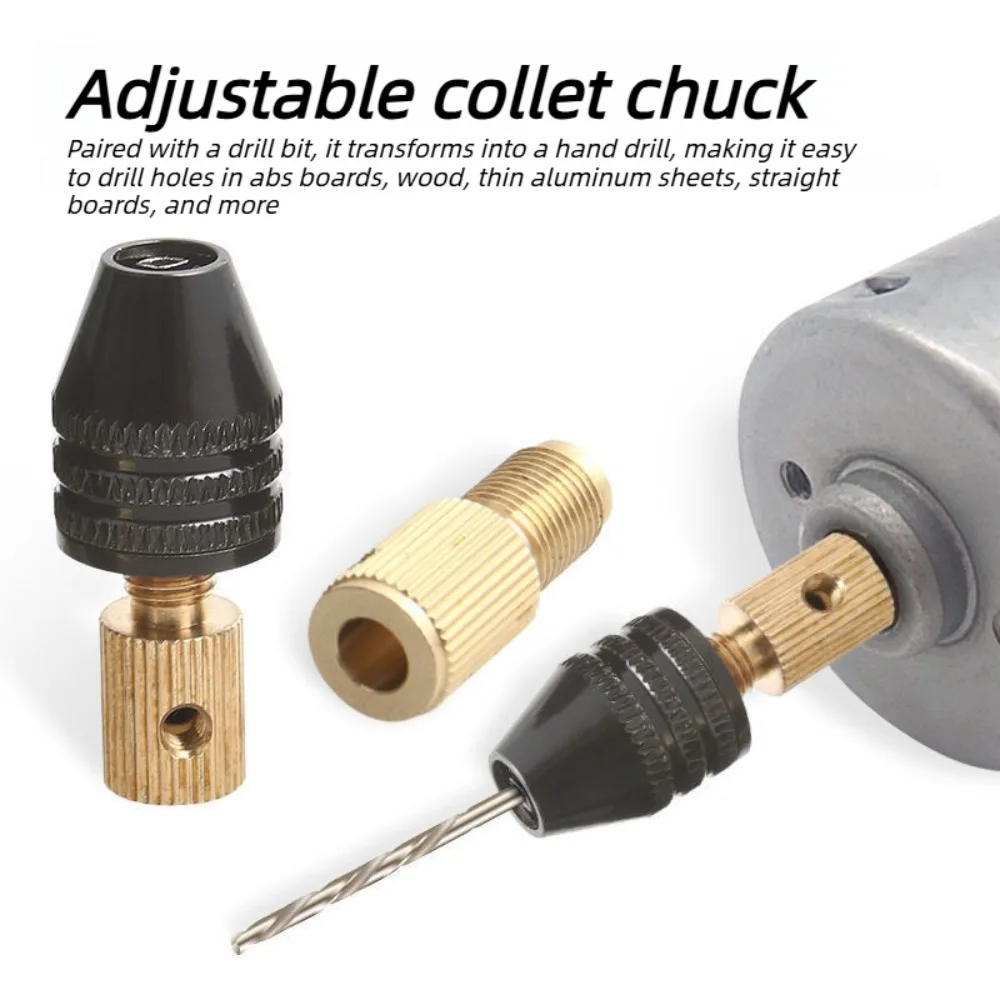 

Universal Drill Chuck Collet Clamp for Micro Electric Drill Multifunction Fixture Tool Accessory for Small Electronic Drill Bits