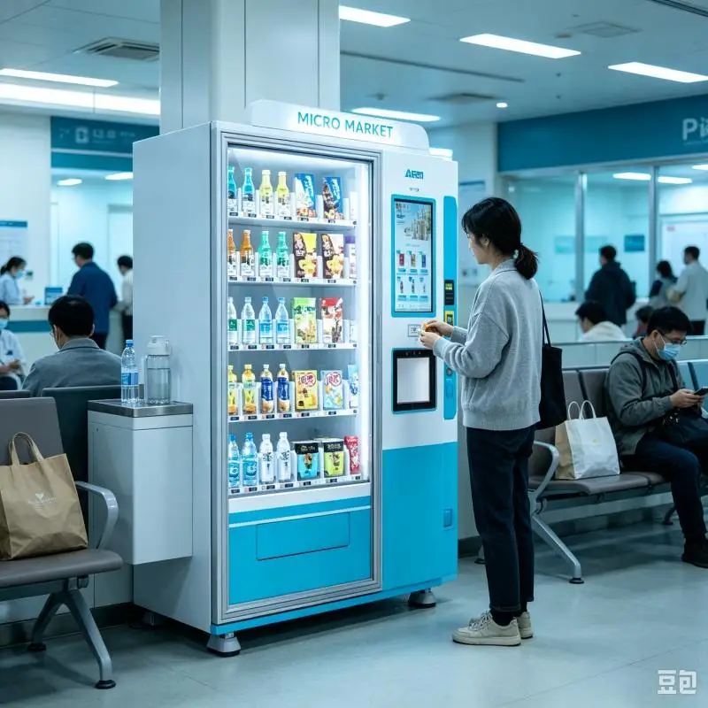 Intelligent Automatic Snacks Drinks Vending Machine Customized Touch Screen Retail Equipment Supplier