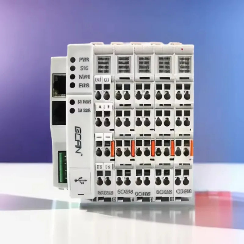 

Industrial electrical control equipment programmable logic controller PLC digital input and output module with canbus interface