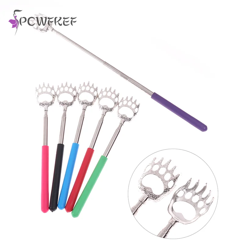 

Handy Retractable Hand Grip Five-tooth Massage Tools Back Scratcher Scratching Device For Elderly Hand Grip Relieve Itch