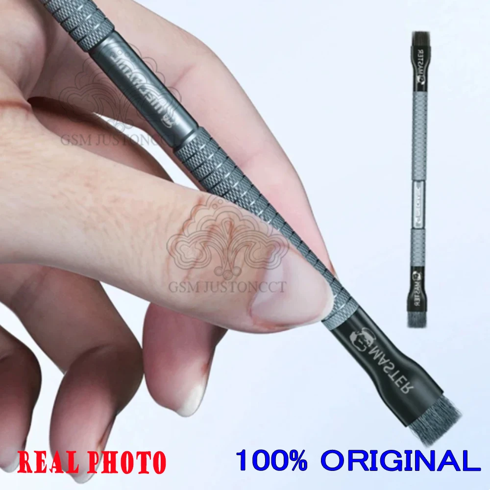 MECHANIC-Double-Ended Debonding Brush, Steel Brush, IC Pad Cleaning, Mainboard Maintenance, Polishing Brush Tools