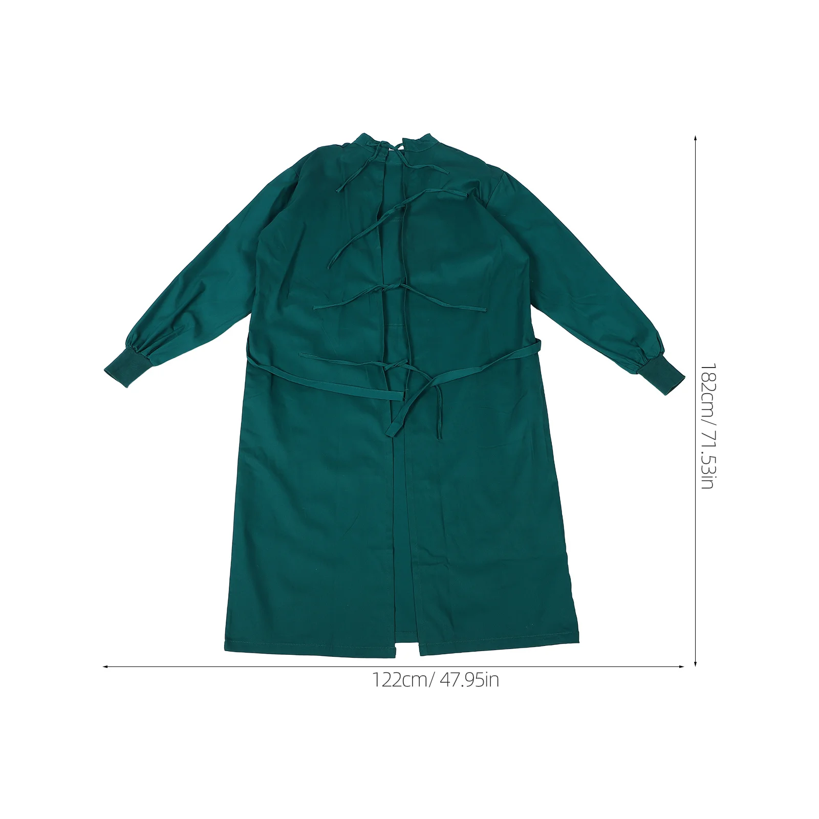 1er-Set langärmliger OP-Kittel für Ärzte, atmungsaktiv, medizinische Peelings, professionelle Krankenhausuniform, Arbeitskleidung, Krankenschwestern, Laborkittel