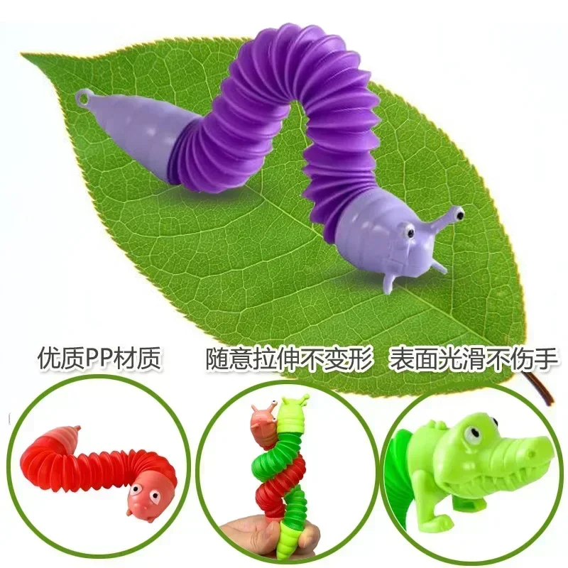 Cute Stretch Tube Popular Puzzle Squeeze Animal Stretch Tube Decompression Stress Relief Toy