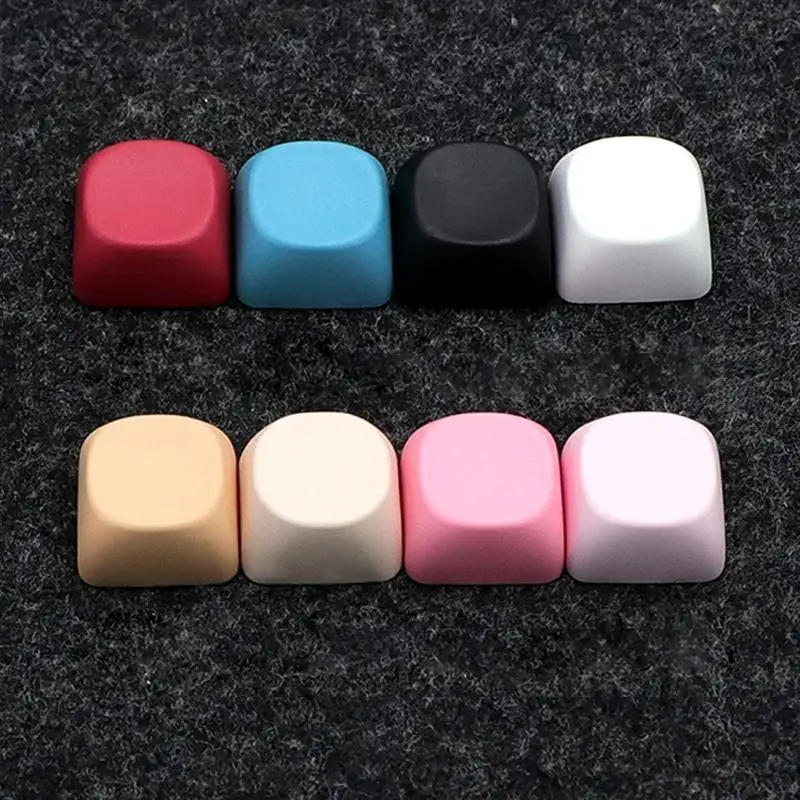 10Keys PBT-Tastenkappen, MOA-Profil, 1U, ohne Gravur, leere Tastenkappen, einzigartige Tasten mit besonderen Zeichen für mechanische Tastaturen. – Detail 2