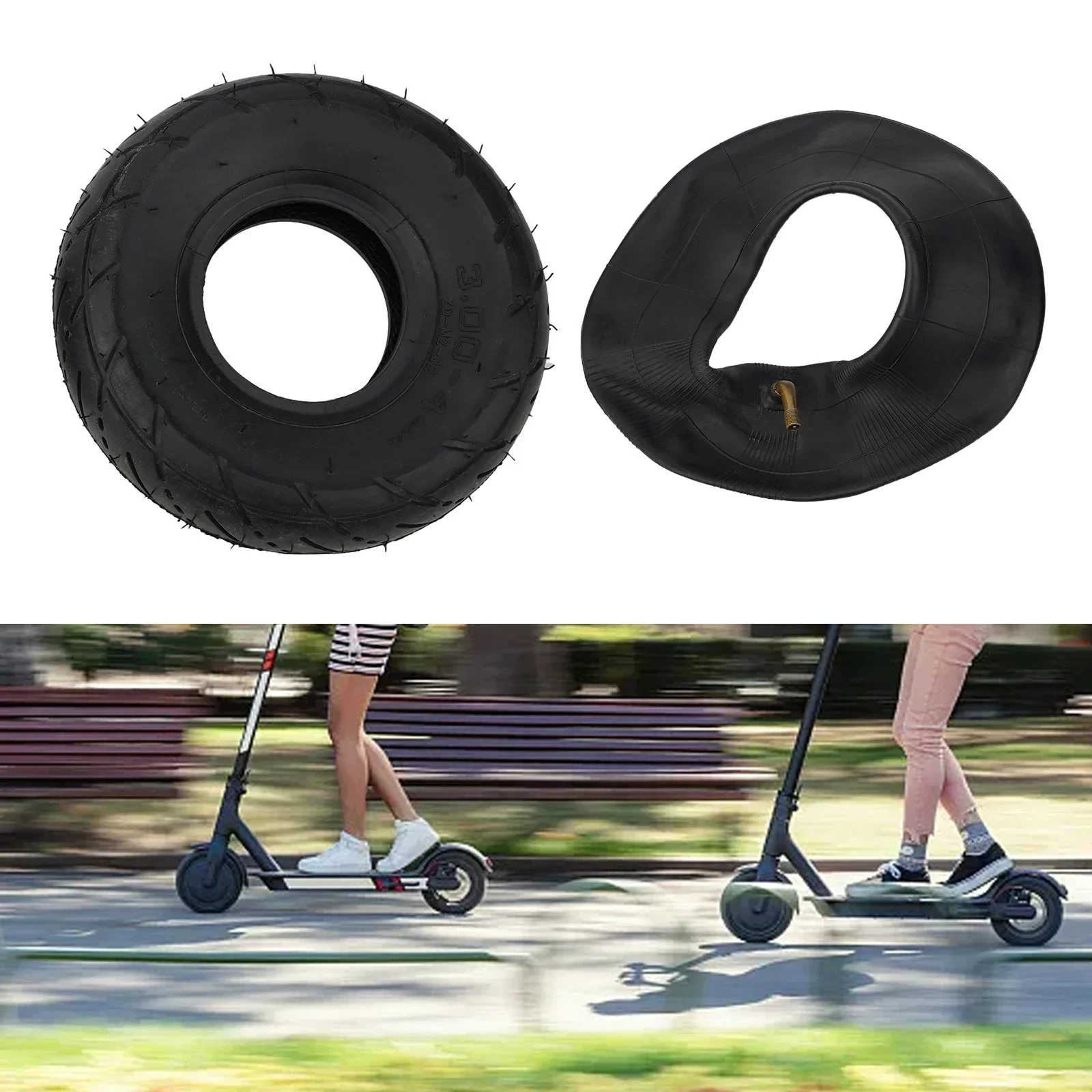 260x85 Tires 3.00-4 10x3 Tyre And Inner Tube Kit Electric Scooter WheelChair  Outer And Inner Tires Scooter Accessories